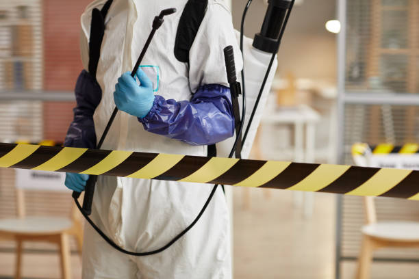 Professional Infectious Disease Decontamination technician working in Avon, NC